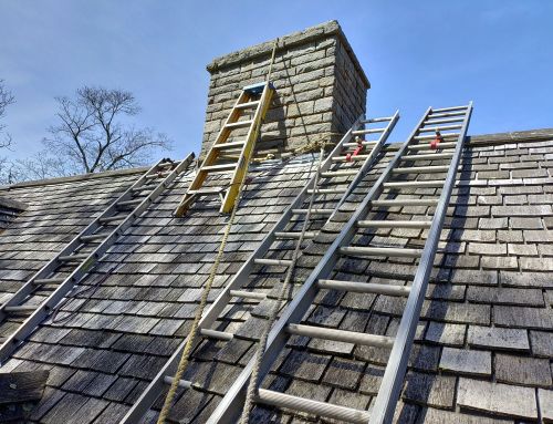 Roof & Chimney Maintenance at New London’s Hempsted Houses